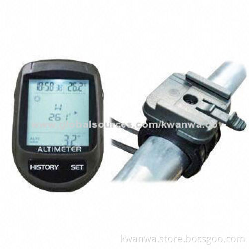 Digital Compass with Altimeter, Barometer and Weather Forecast Function for Bicycles/Barometers